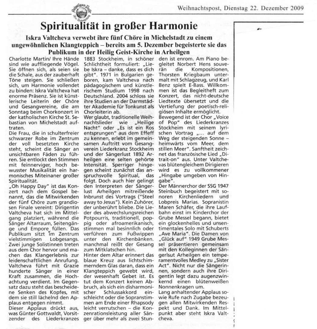 So arbeitet Iskra Valtcheva mit uns